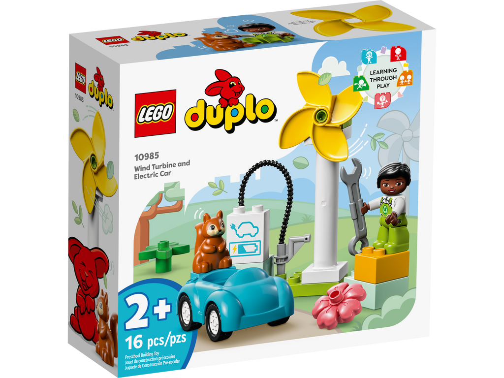 LEGO Duplo Wind Turbine and Electric Car