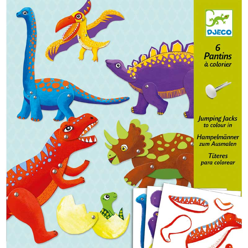 Djeco Dino Jumping Jacks