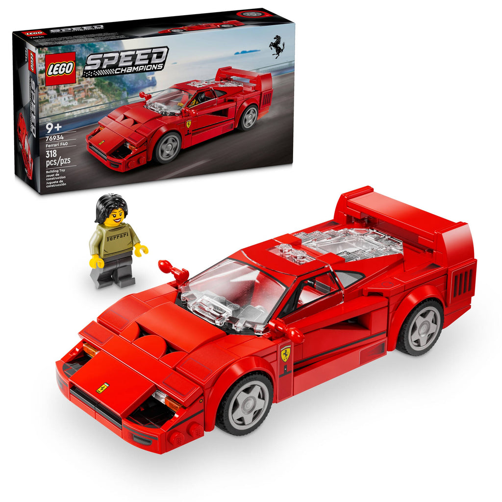 LEGO Speed Champions 76934 Ferrari F40 Supercar Set