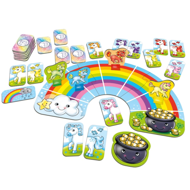 Rainbow Unicorns Matching Game by Orchard Toys