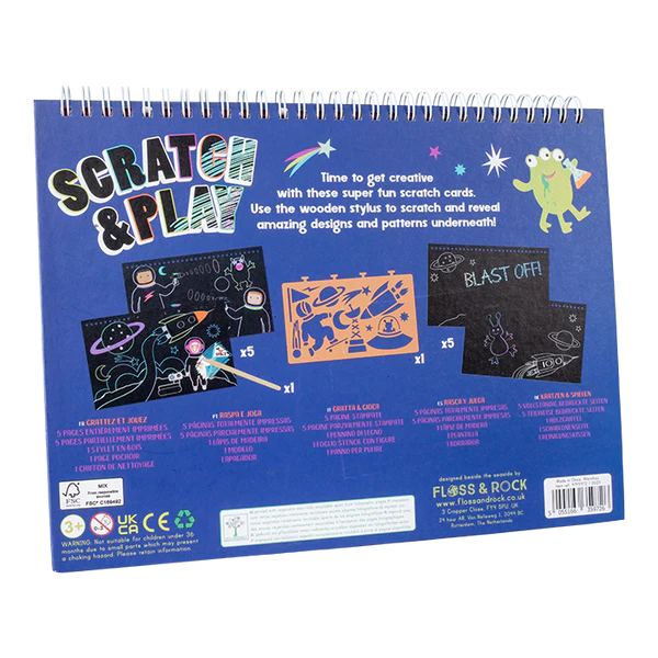 Scratch and Play Craft Set - Space theme