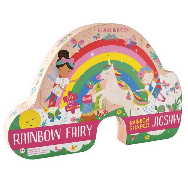 RAINBOW SHAPED JIGSAW - 80 pieces