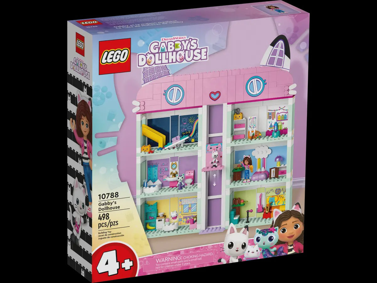 LEGO Gabby's Dollhouse 10788 Toy Playset with 4 Figures