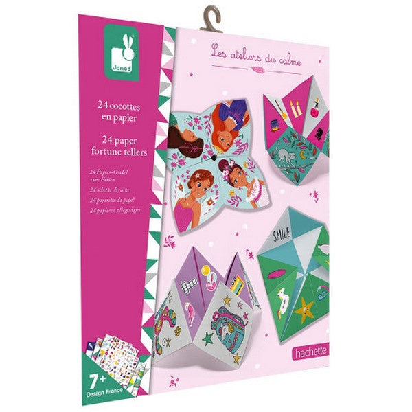 Flower Fortune Tellers Origami Paper Craft Kit