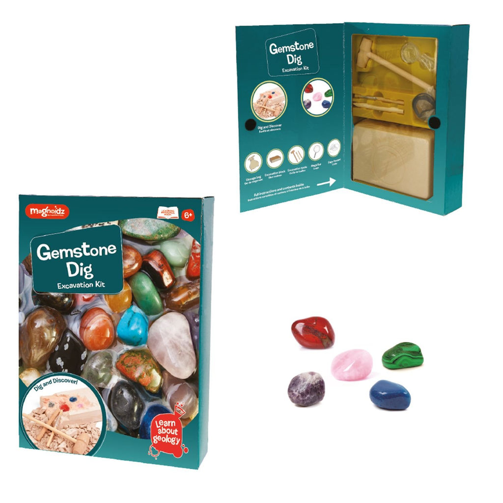 Gemstones dig excavations kit