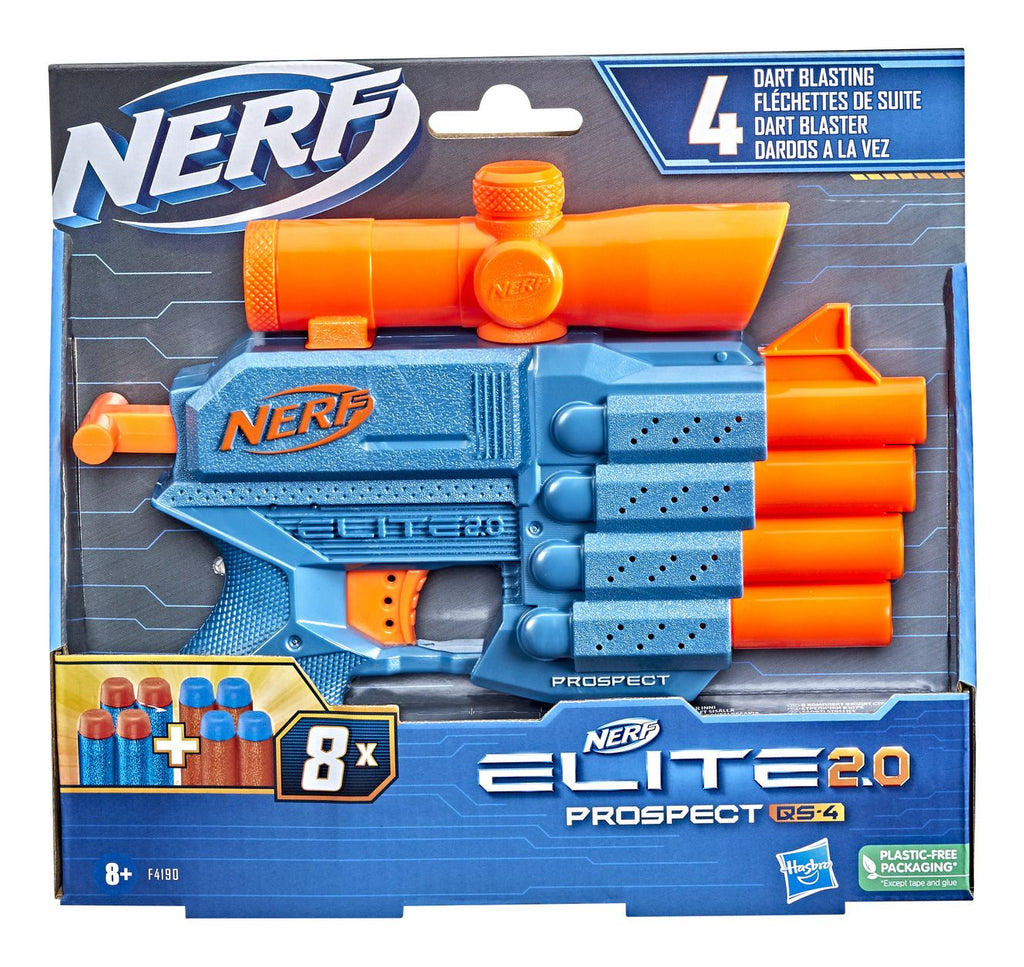 Nerf Elite 2.0 Prospect QS-4 dart blaster